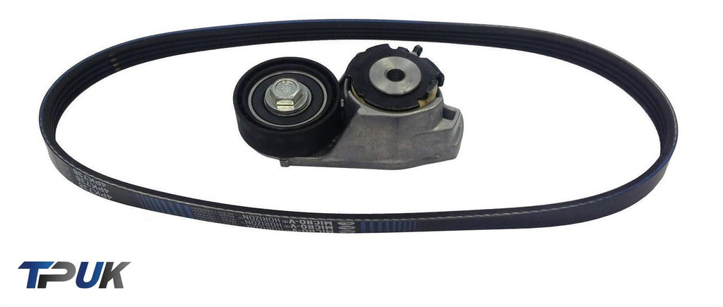 Power Steering Tensioner & Belt Jaguar X Type Ford Mondeo Transit 2.0 2.2 D -A/C