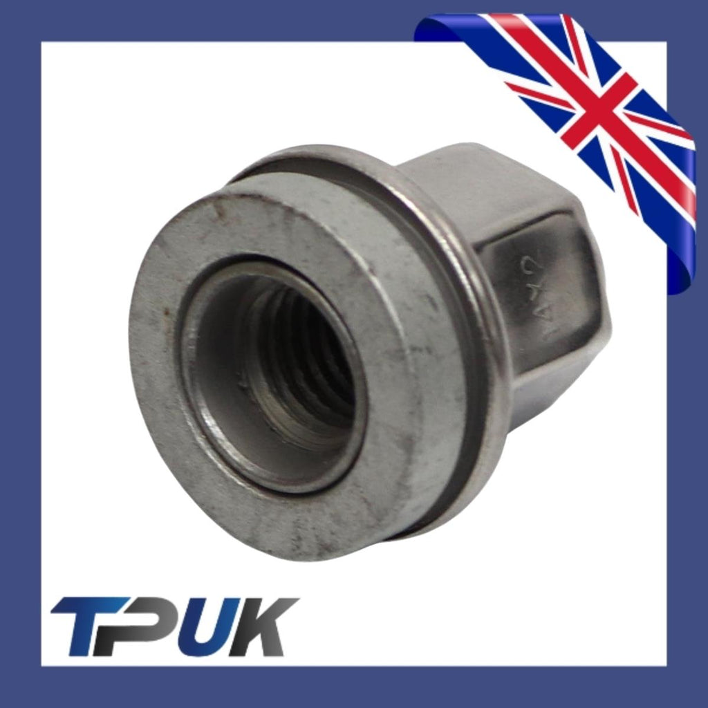 Ford Transit Wheel Nut Set 10 Stainless Steel Capped O.E M14X2 Mk6 Mk7 2000-2014