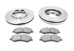 Ford Transit Mk8 Custom Front Brake Pads Discs 2.2 Fwd 2012 On 250 To 310 Series