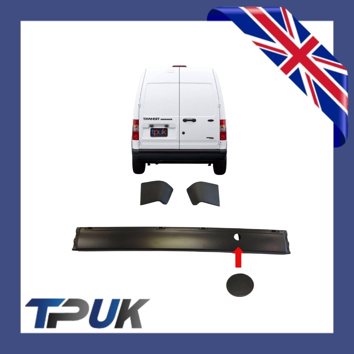 Ford Transit Connect Rear Bumper And Bumper End Caps 2002-2013