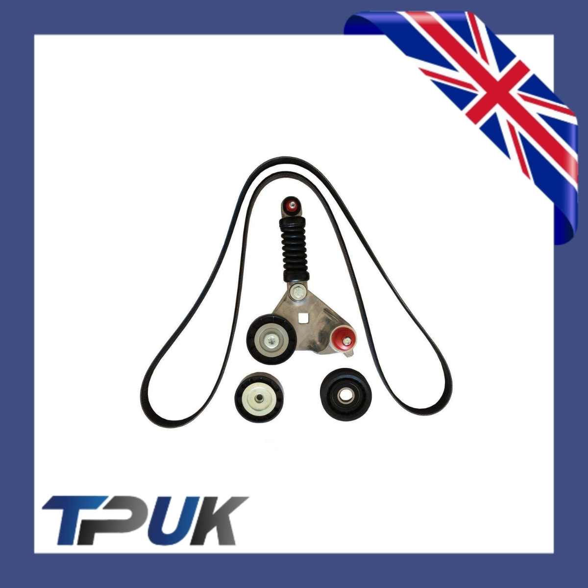 Ford Mondeo 2.0 Jaguar X Type Alternator Fan Drive Belt Tensioner Pulley Kit