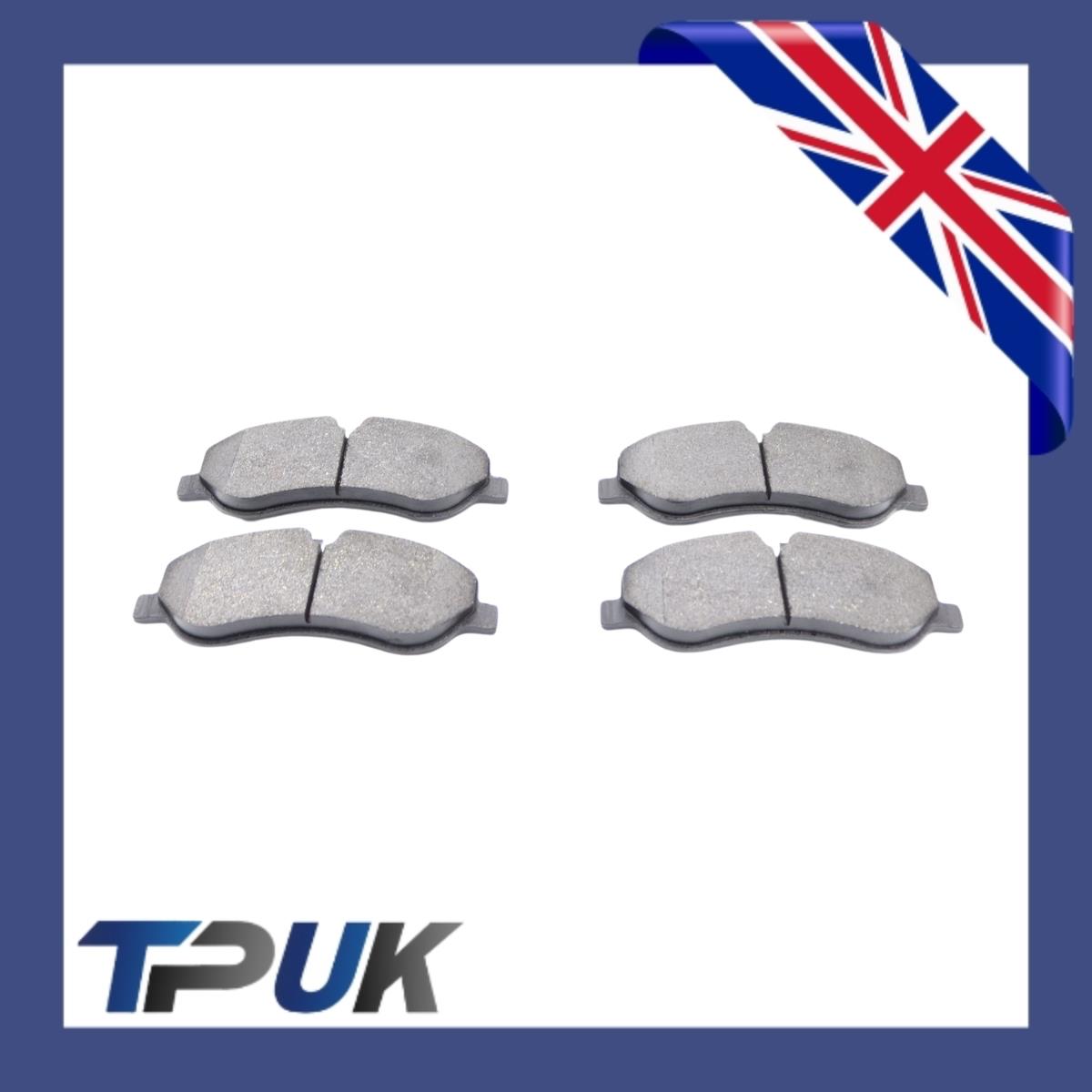 Ford Transit Mk8 Custom Front Brake Pads Discs 2.2 Fwd 2012 On 250 To 310 Series
