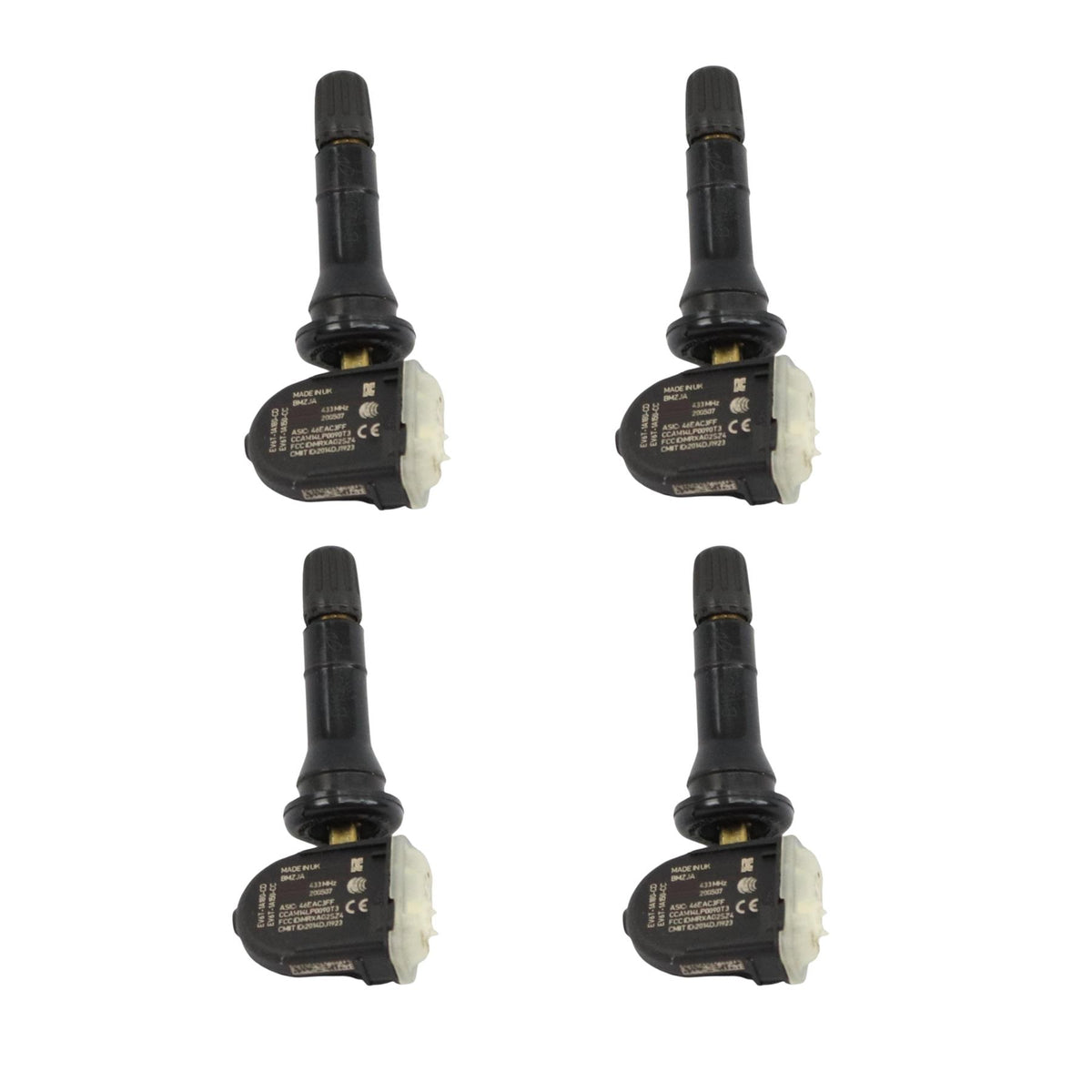 4 Tyre Pressure Sensors Air O.E For Ford Mondeo Ranger Transit Connect Courier