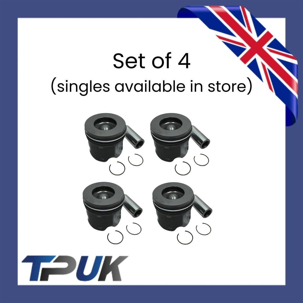 Ford Transit Mk7 2011 On Pistons 2.2 Rwd Tdci 0.50 Oversized Rings Pin Per 4