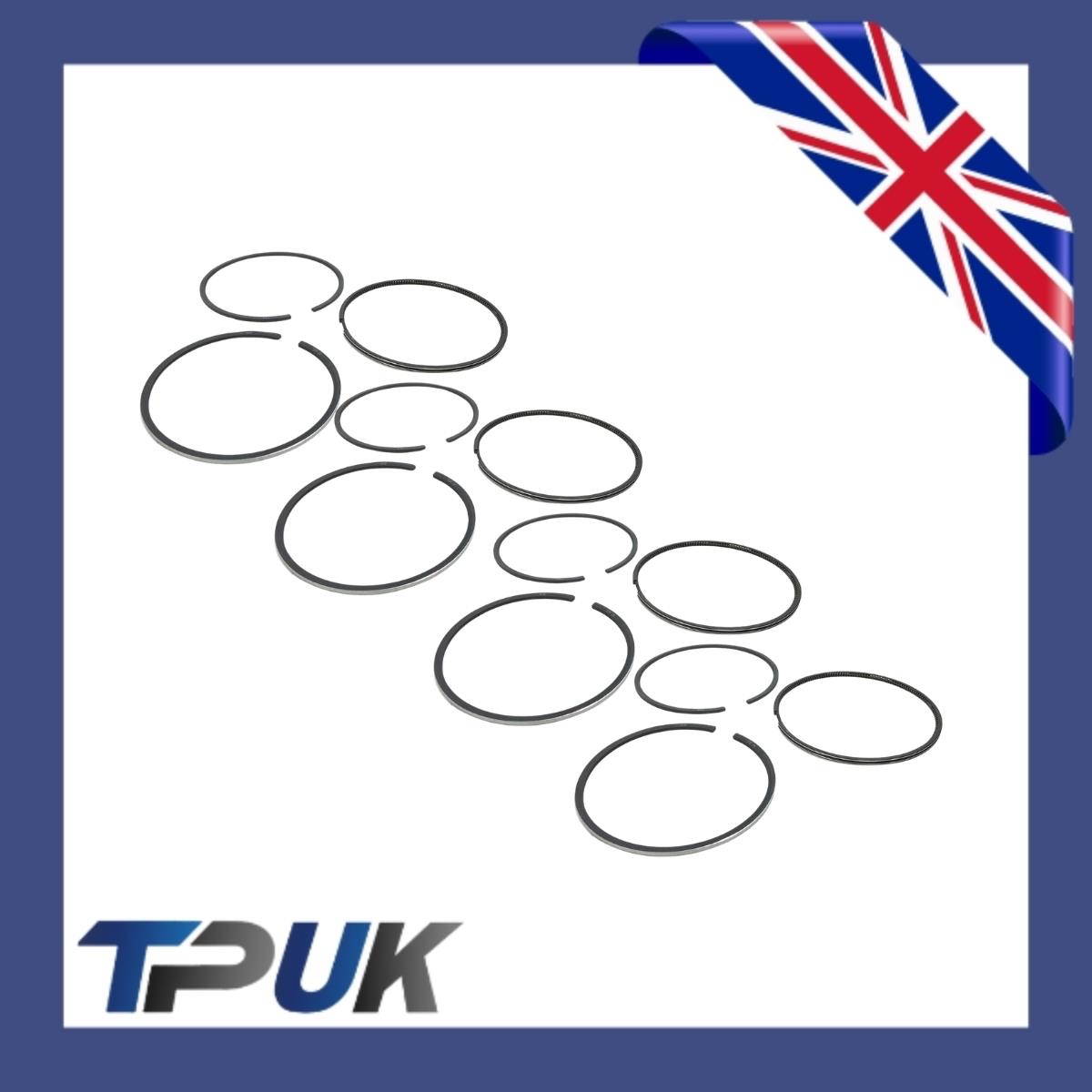 Piston Ring Set For Ford Mondeo Galaxy Transit Connect 1.8 1998-2015 Per 4