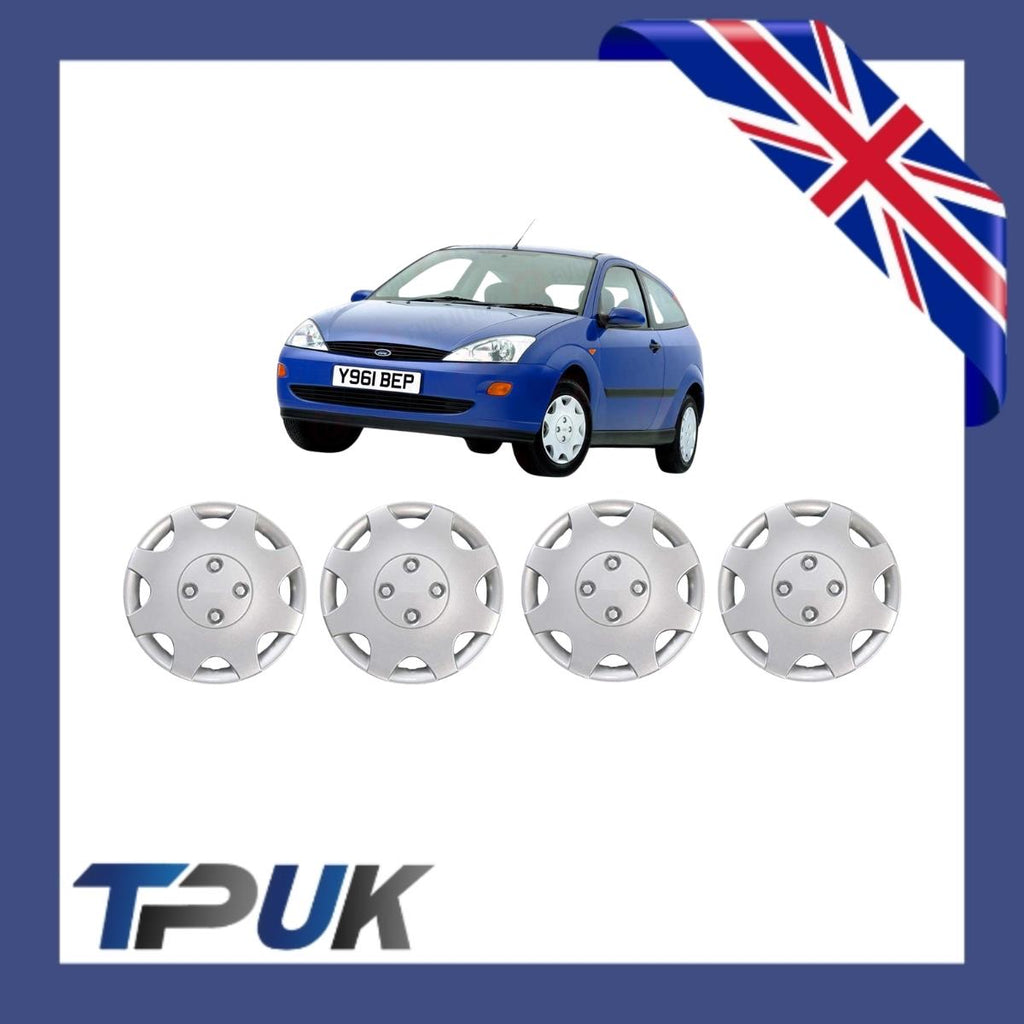 Ford Focus Mk1 Set Of 4 14" Inch Wheel Trim Hub Cap Cover 1998 - 2005