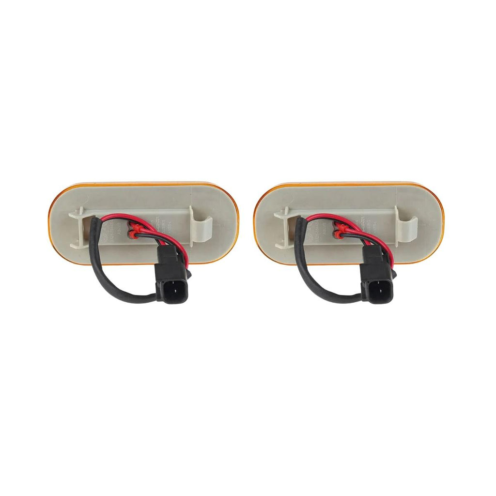 Ford Transit 2014 On Mk8 Side Marker Light Lamp Lens Pair (2) New 2.2 2.0