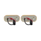 Ford Transit 2014 On Mk8 Side Marker Light Lamp Lens Pair (2) New 2.2 2.0