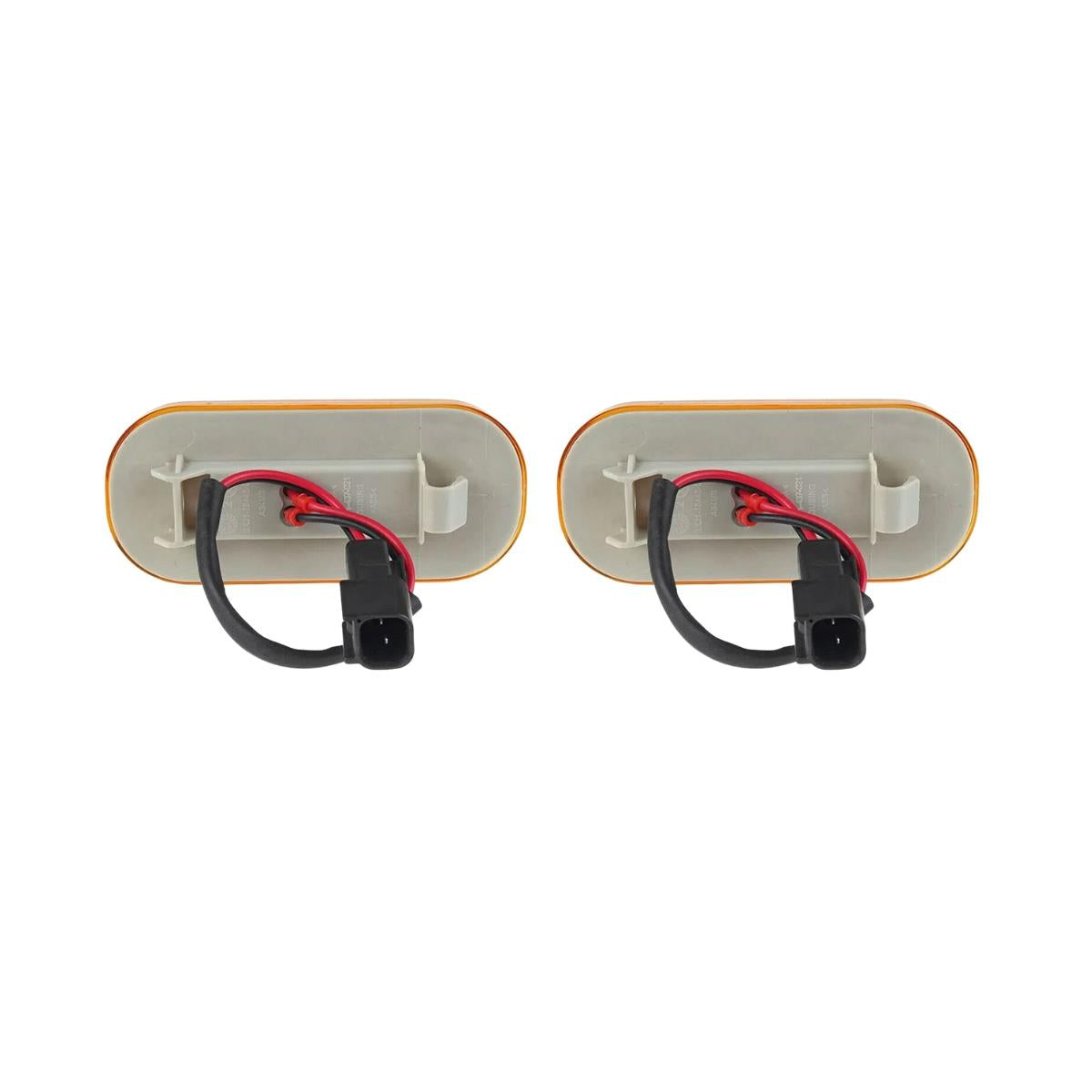 Ford Transit 2014 On Mk8 Side Marker Light Lamp Lens Pair (2) New 2.2 2.0