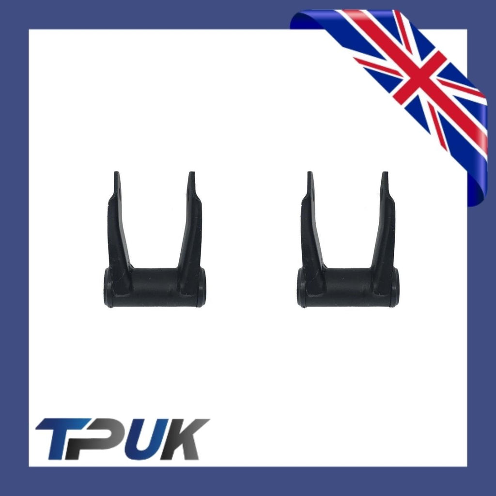Rear Leaf Spring Shackes For Ford Transit Mk7 2006 - 2014 Pair Left Right Bush