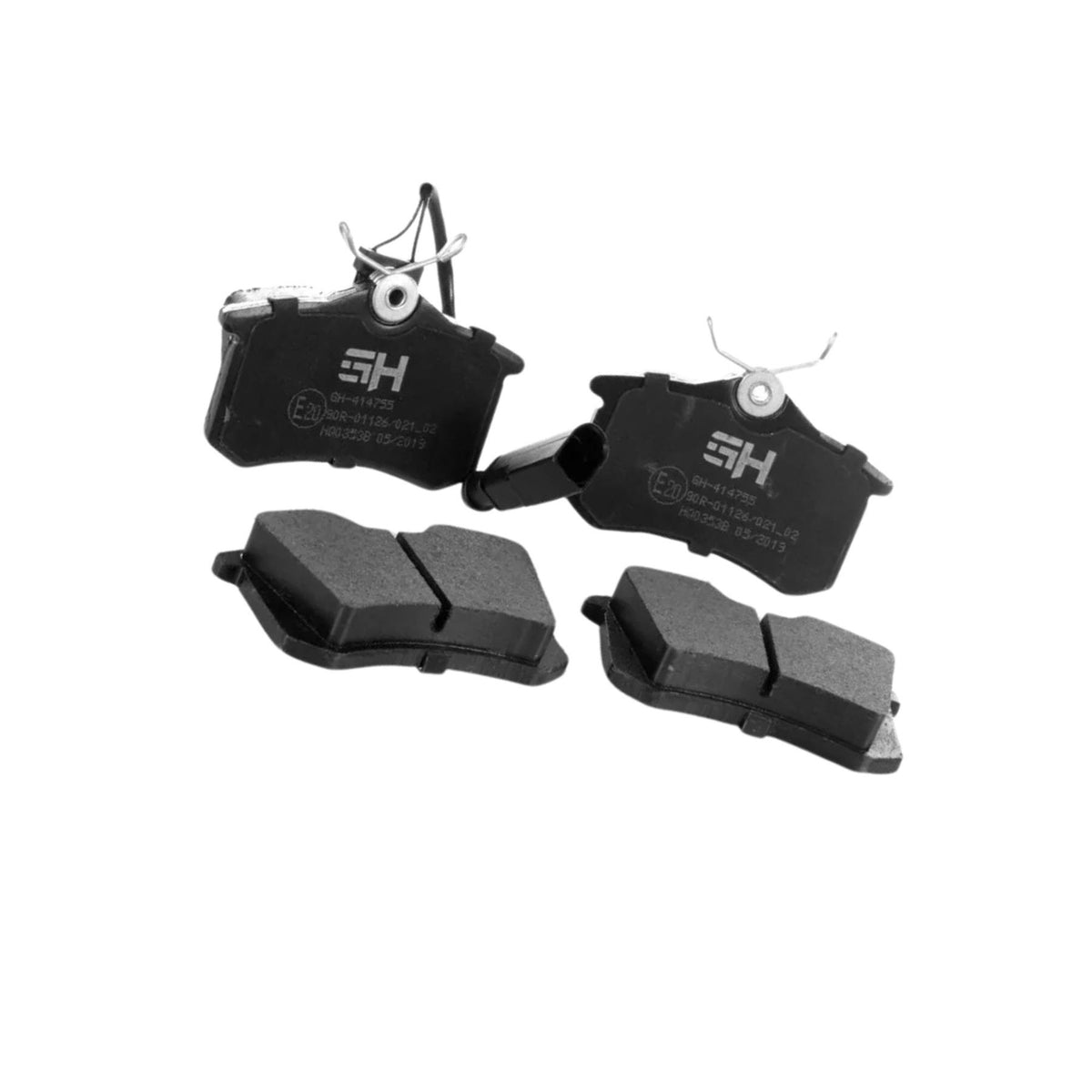 Rear Brake Pads For Ford Galaxy Seat Alhambra Vw Sharan 1995 On 1345337