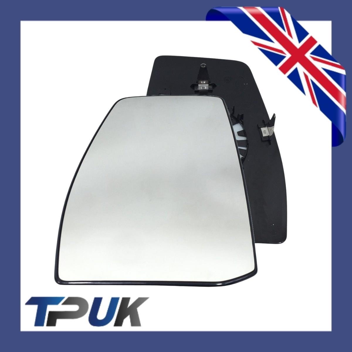 Ford Transit Custom Front Door Mirror Glass Tourneo 2012 Onward Lh Left