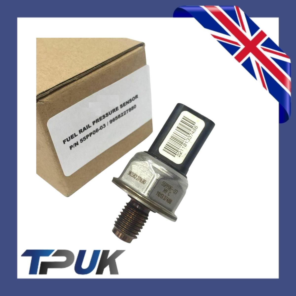 Ford Focus Mk2 Fiesta Mk5 Fuel Rail High Pressure Sensor 1.4 1.6 Tdci