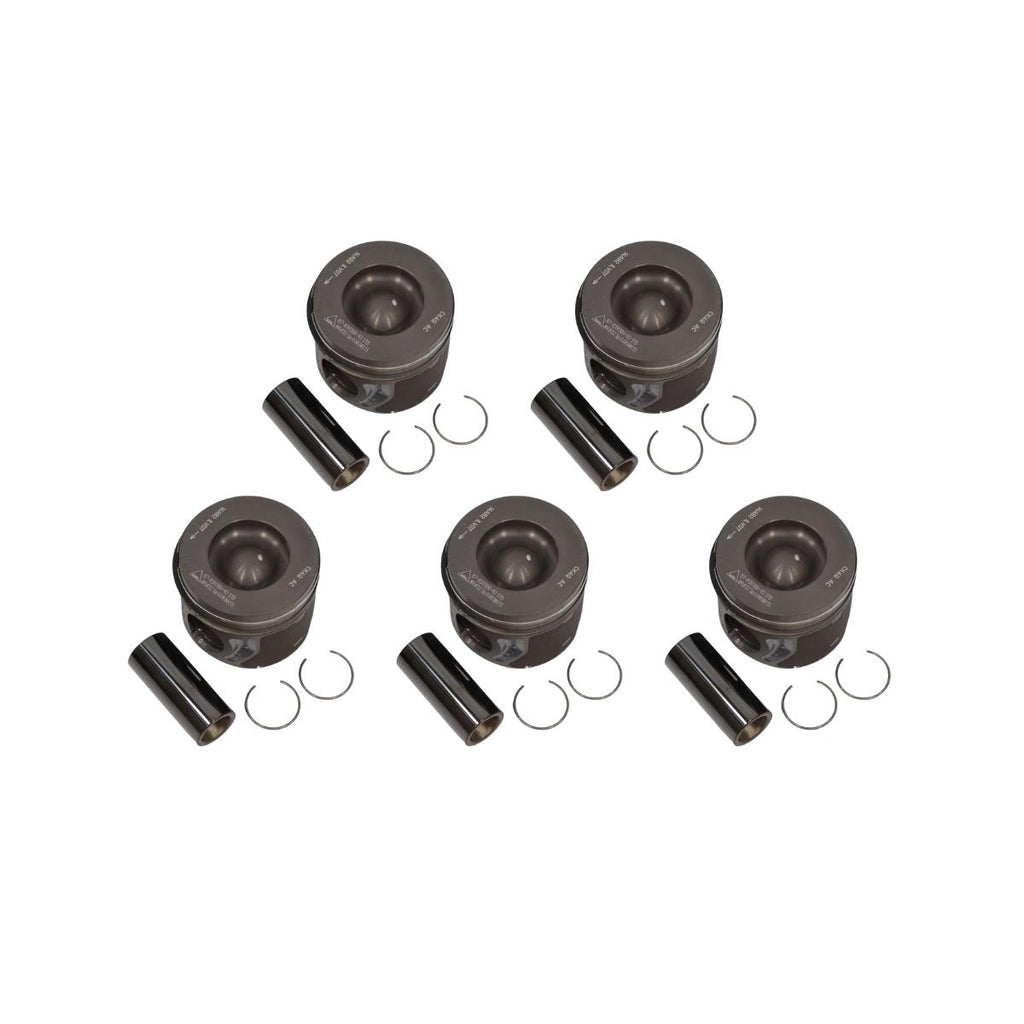 Set of 5 Pistons For Ranger 3.2 4.0 2011 On With Rings Pin 0.50 Oversize 72768