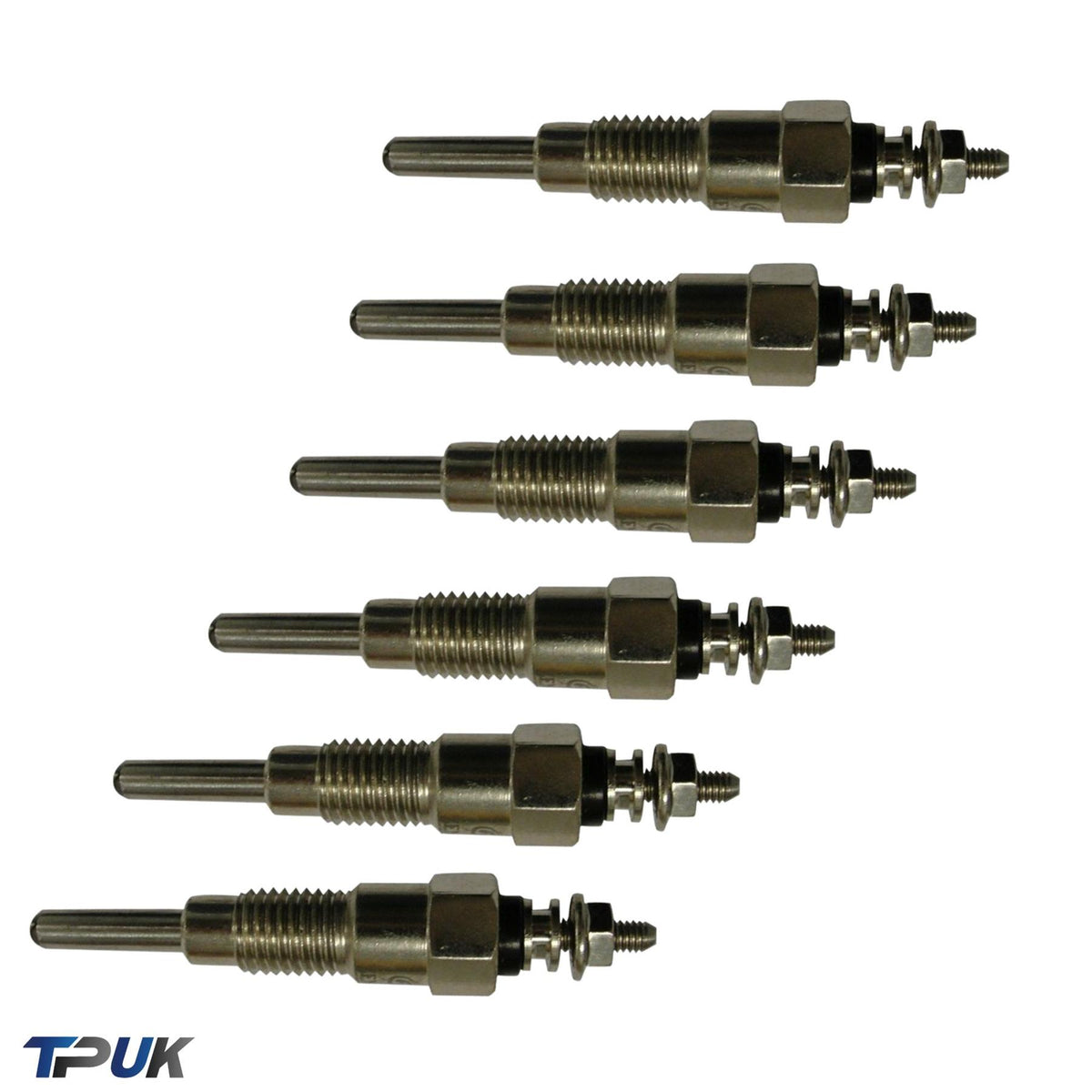 Glow Plugs For Nissan Pick Up 2.5 1983-1986 Per 6 11065-34W00 Cgp026