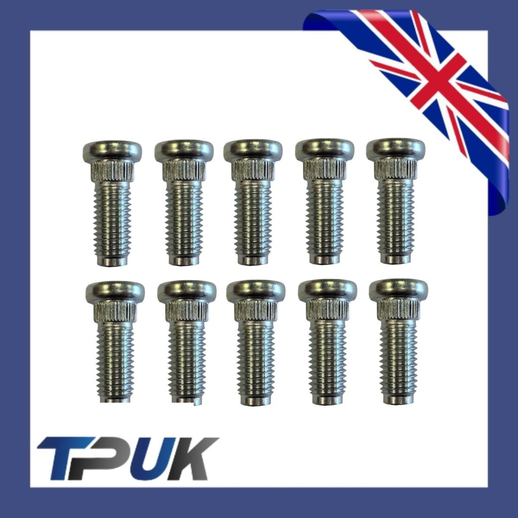 Ford Transit Mk6 Mk7 Wheel Studs M14 X 37 Set Of 10 Front Single Wheel A4424984