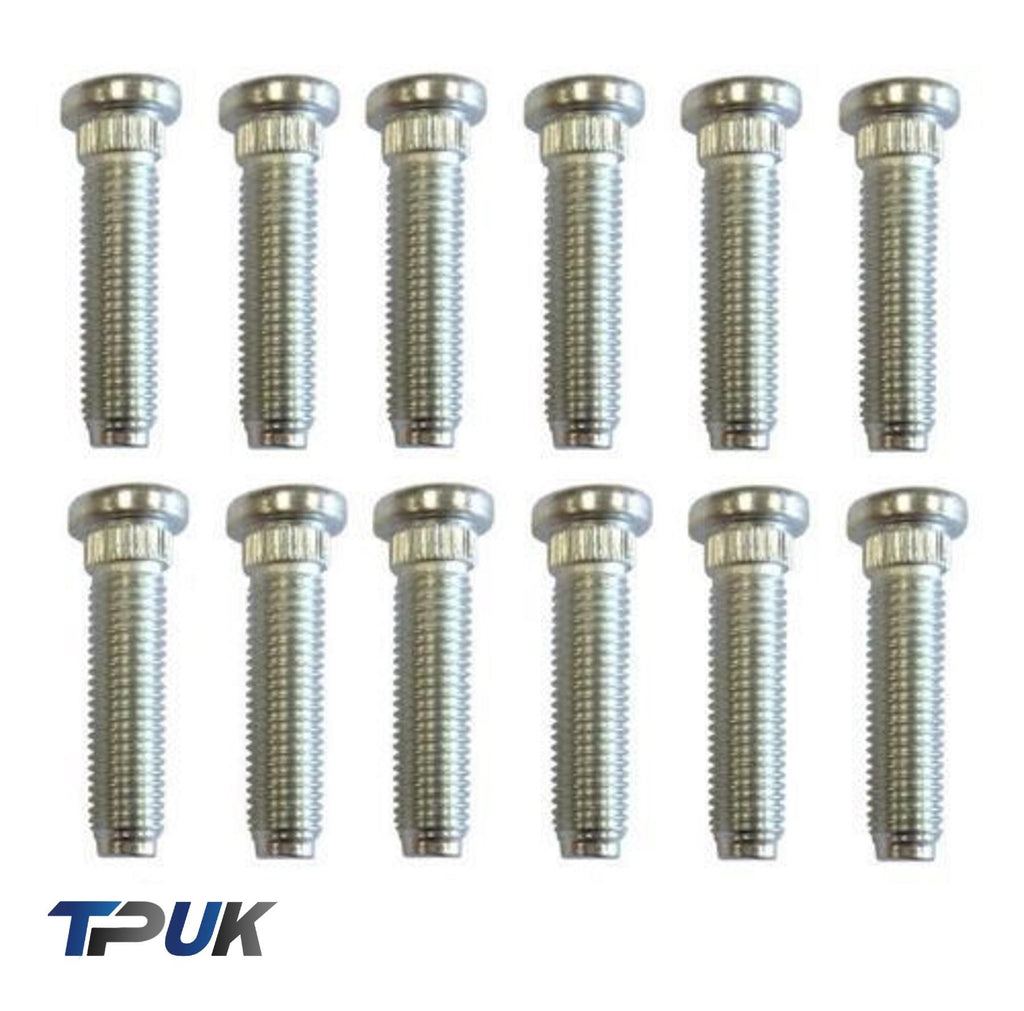 Transit Mk6 Mk7 Rear Wheel Studs M14 X 60Mm Set Of 12 Twin Wheel 4170050