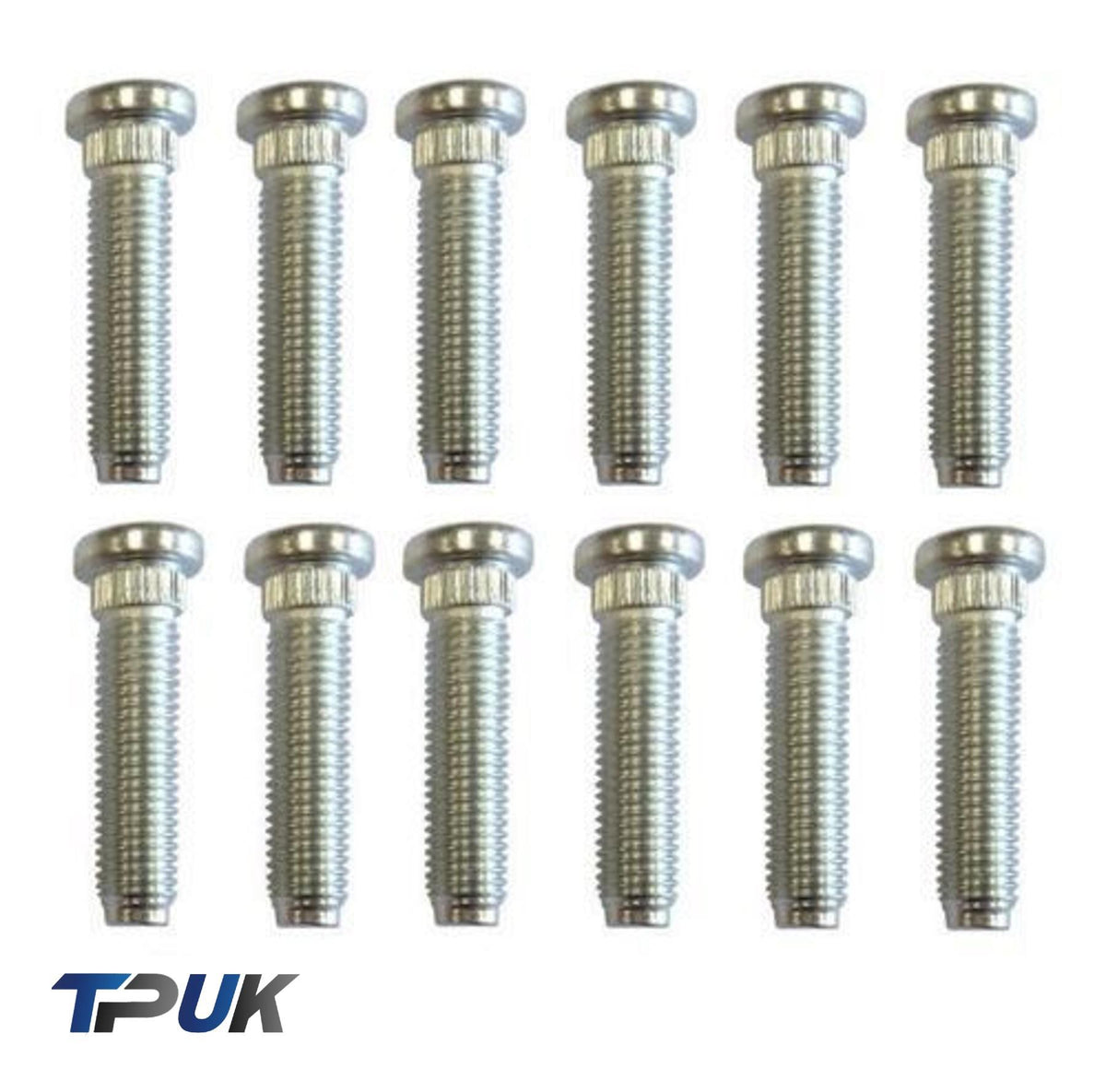 Transit Mk6 Mk7 Rear Wheel Studs M14 X 60Mm Set Of 12 Twin Wheel 4170050