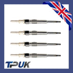 Glow Plugs For Toyota Dyna Hiace Regius  Hilux Land Cruiser 2.4 1982-2005 Per 4