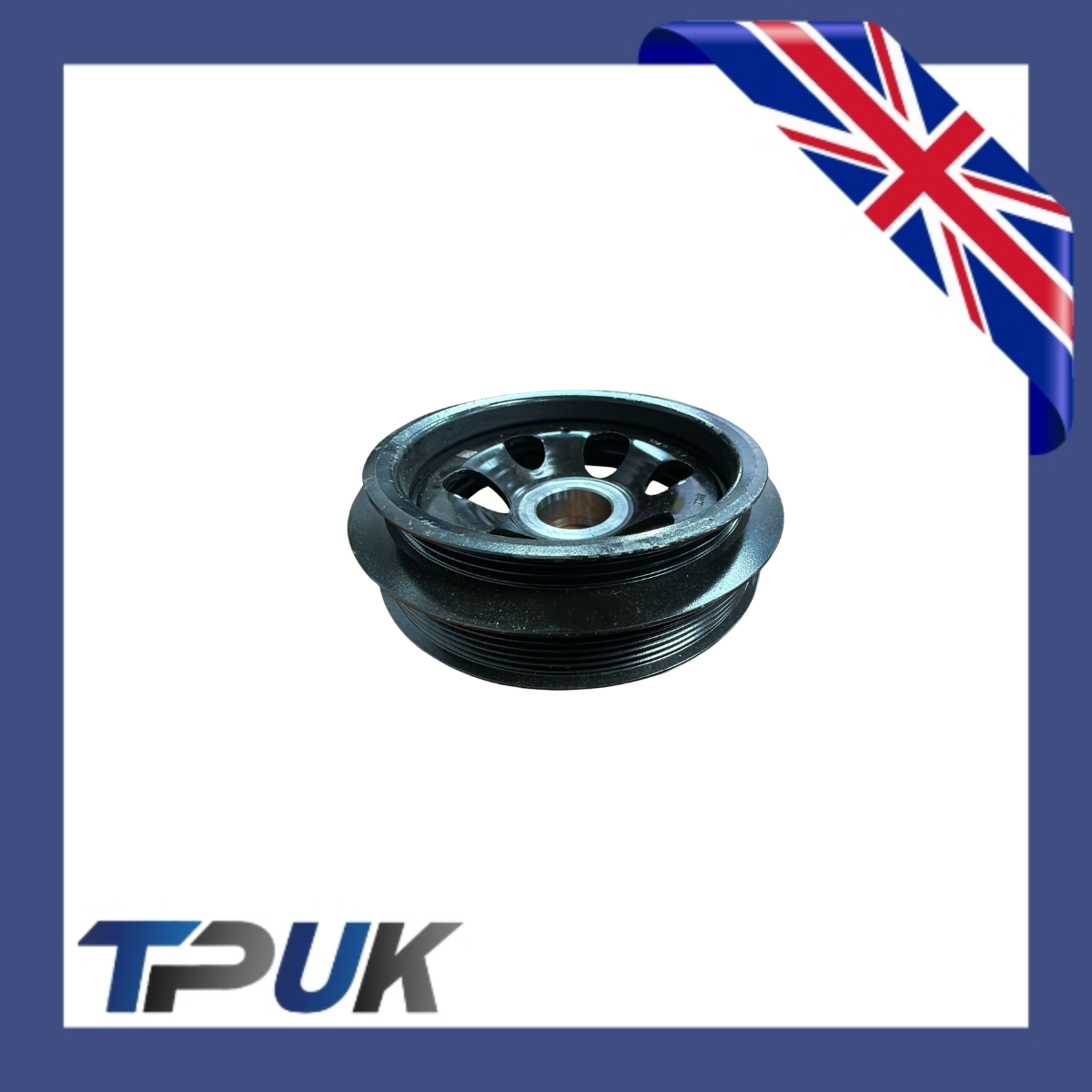 Crankshaft Pulley Ford Galaxy Mondeo Transit Custom 2.0 Fwd Ecoblue 15> Genuine