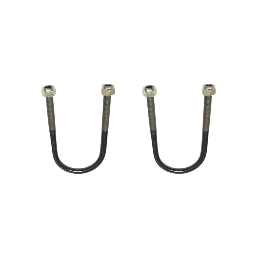 Ford Transit Mk7 Pair Leaf Spring U Bolt + Locknut 1 2 3 Leaf Spring 75Mm 06-14