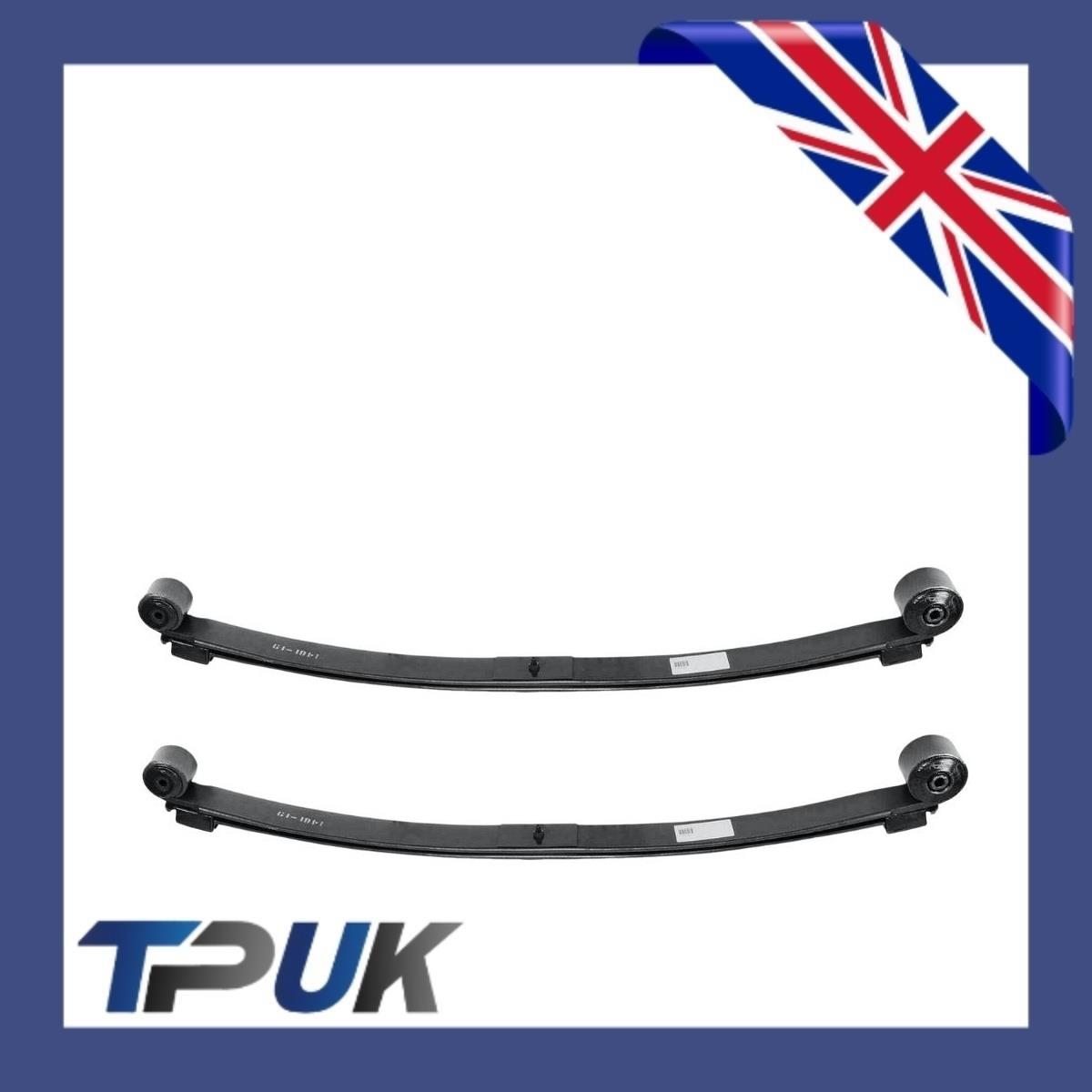 Ford Transit Leaf Springs Double  (2) 2.2 2.4 Pair Mk7 Fwd Rwd 75mm Bush