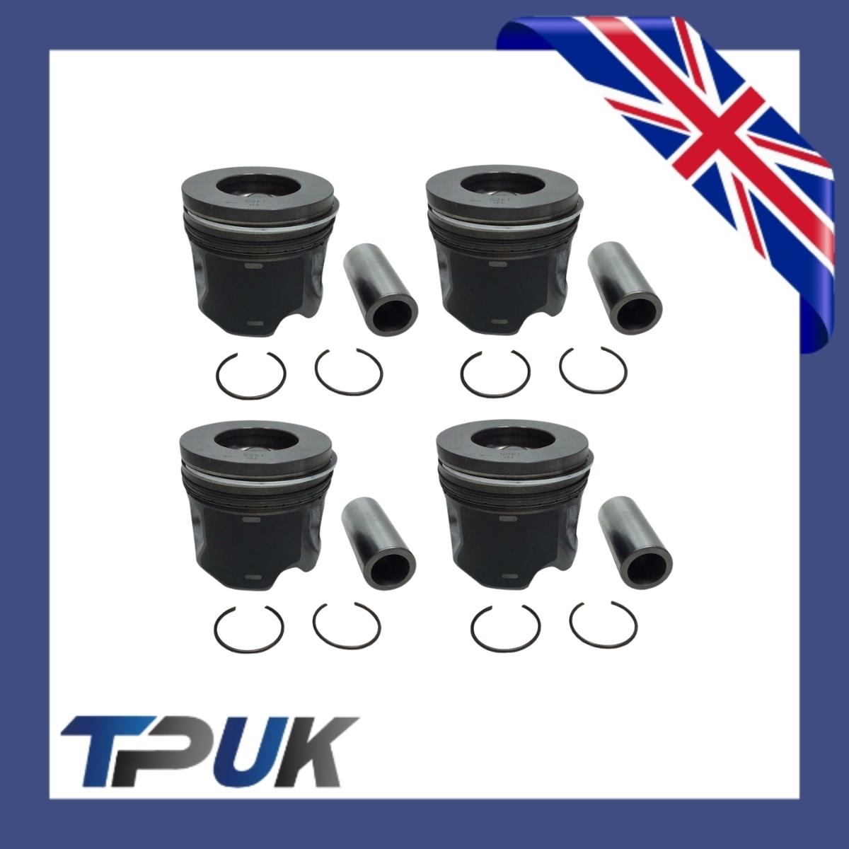 Piston For Ford Focus Transit Connect 1.8 2001-2013 Oversize 1 Mm Per 4