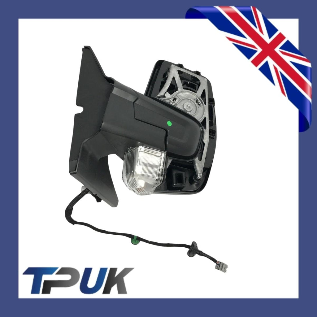 Ford Transit Custom Left Complete Door Mirror Electric + Cable + Indicator Light