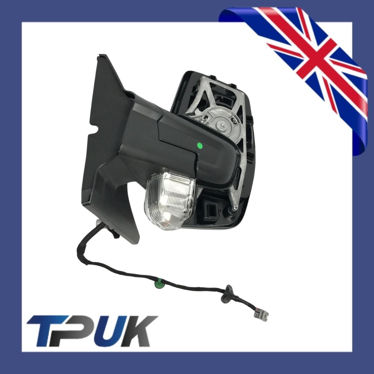Ford Transit Custom Left Complete Door Mirror Electric + Cable + Indicator Light