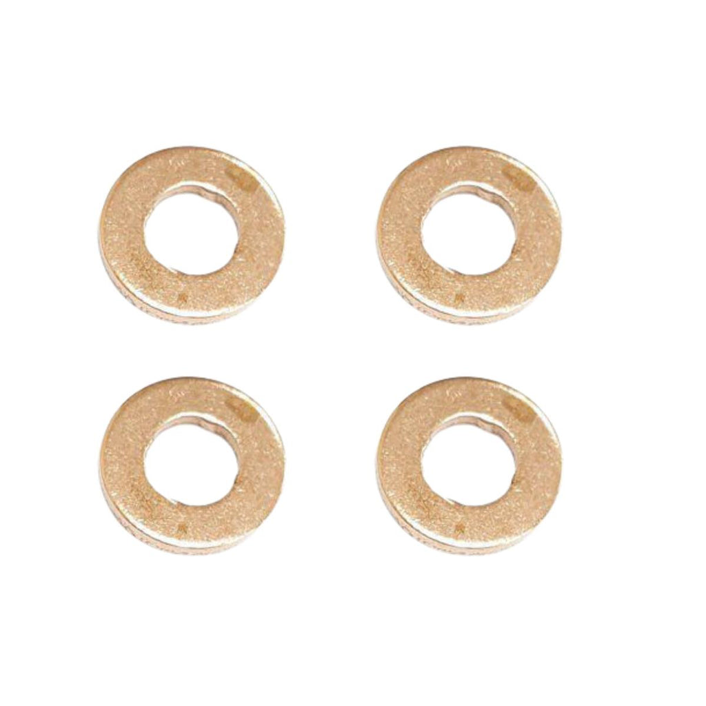 Focus Mondeo Peugeot 2.0 2.2 Hdi Fuel Injector Copper Washers Set Of 4