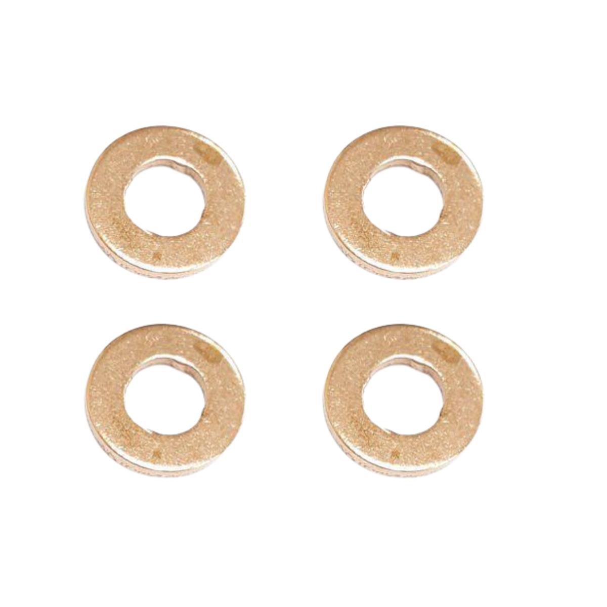 Focus Mondeo Peugeot 2.0 2.2 Hdi Fuel Injector Copper Washers Set Of 4