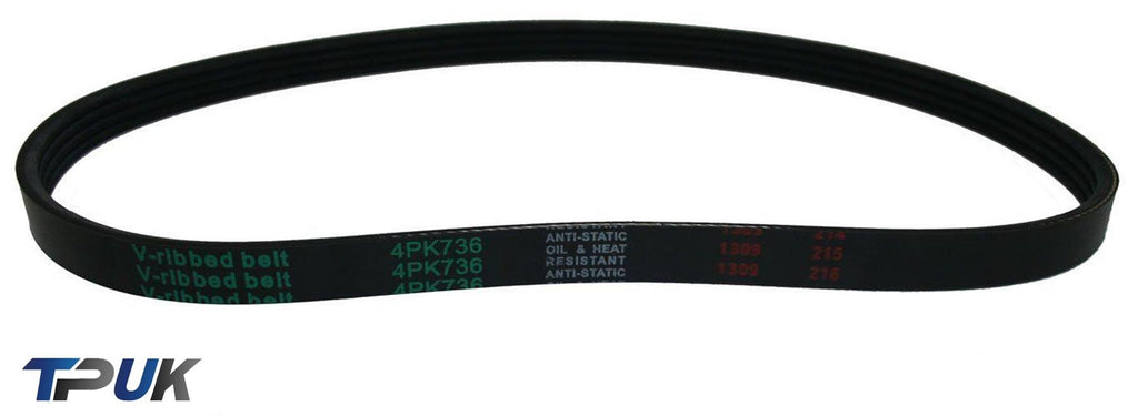 Jaguar 2.0 Tdci  Diesel Power Steering Belt  4Pk736 Brand New