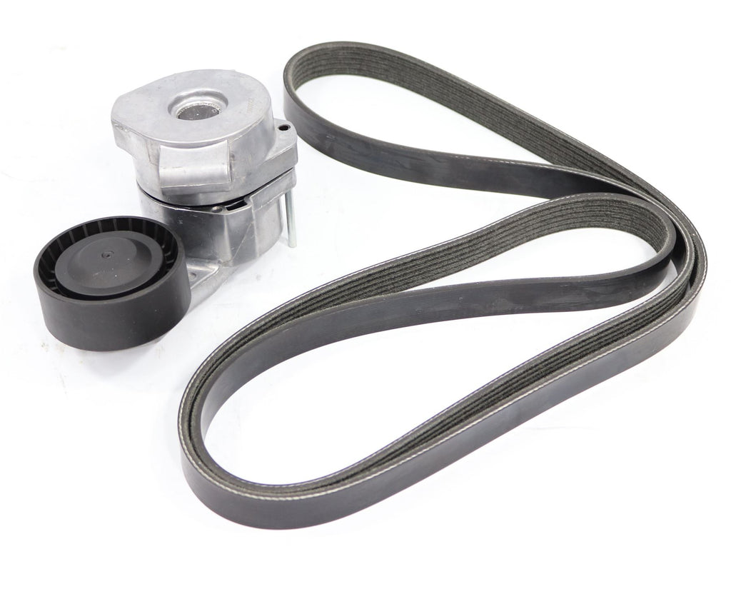 Transit Mk7 Mk8 2.2 Fwd Drive Belt And Tensioner 2006 On Fwd Tdci With Air Con