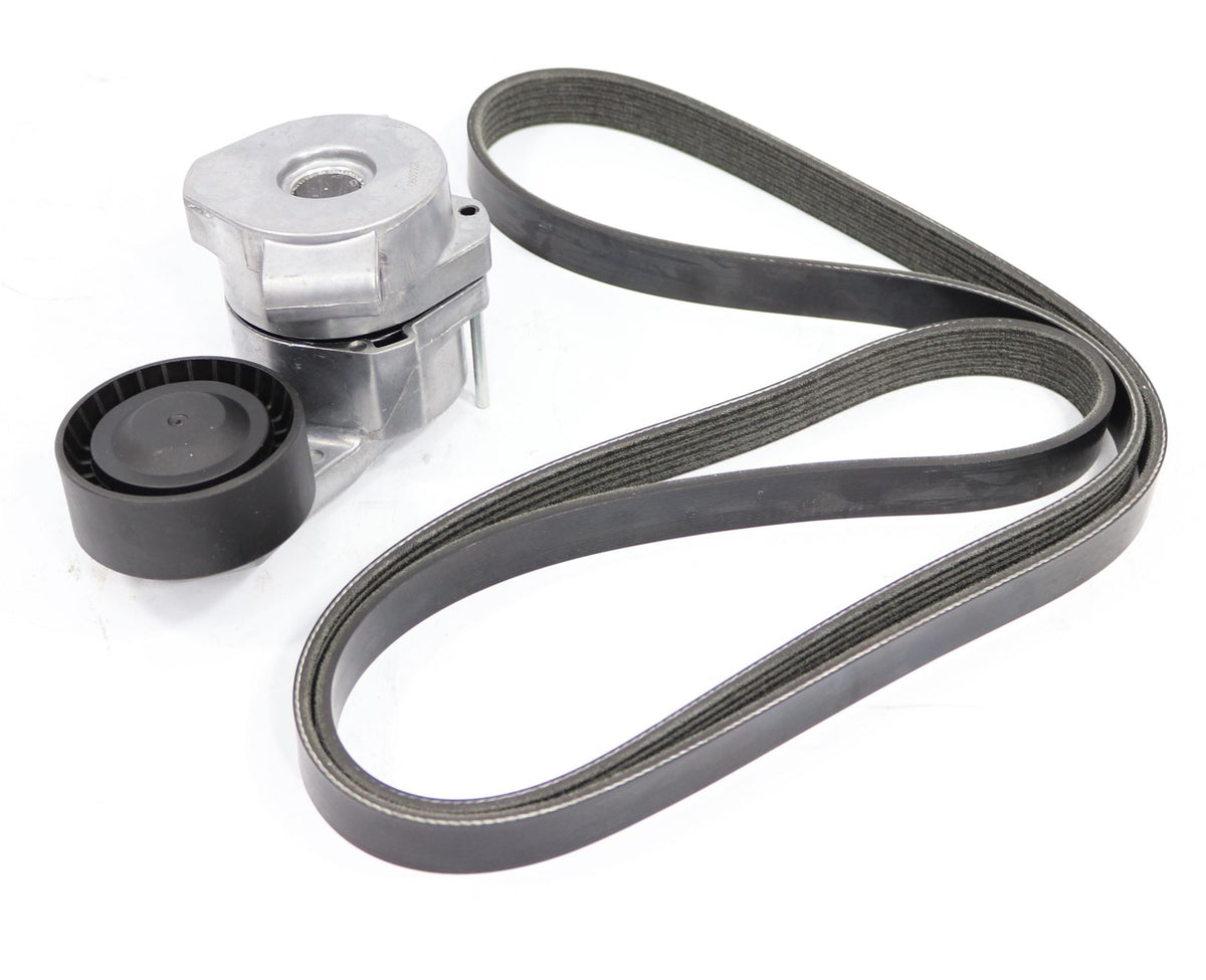Transit Mk7 Mk8 2.2 Fwd Drive Belt And Tensioner 2006 On Fwd Tdci With Air Con