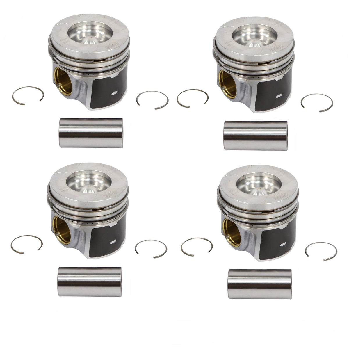 Pistons For Ford Transit Mk8 Custom 2.0 Ecoblue 2016 On Adblue Std Set Of 4