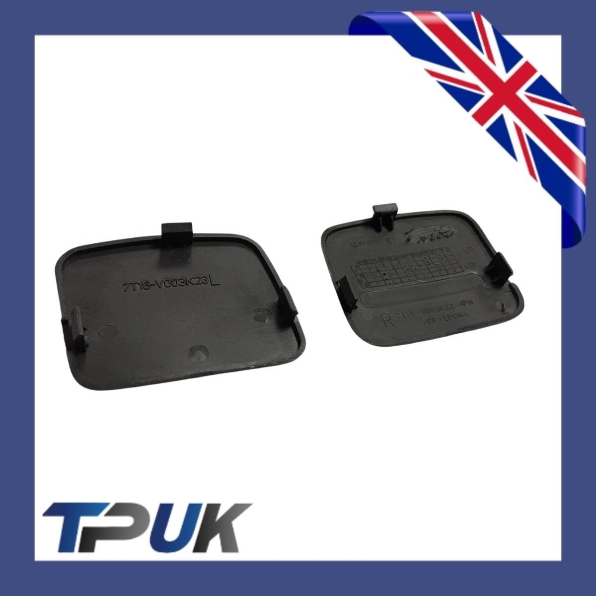 Ford Transit Connect Front Bumper Blank Cover Pair 2007 To 2009 Towing Eye