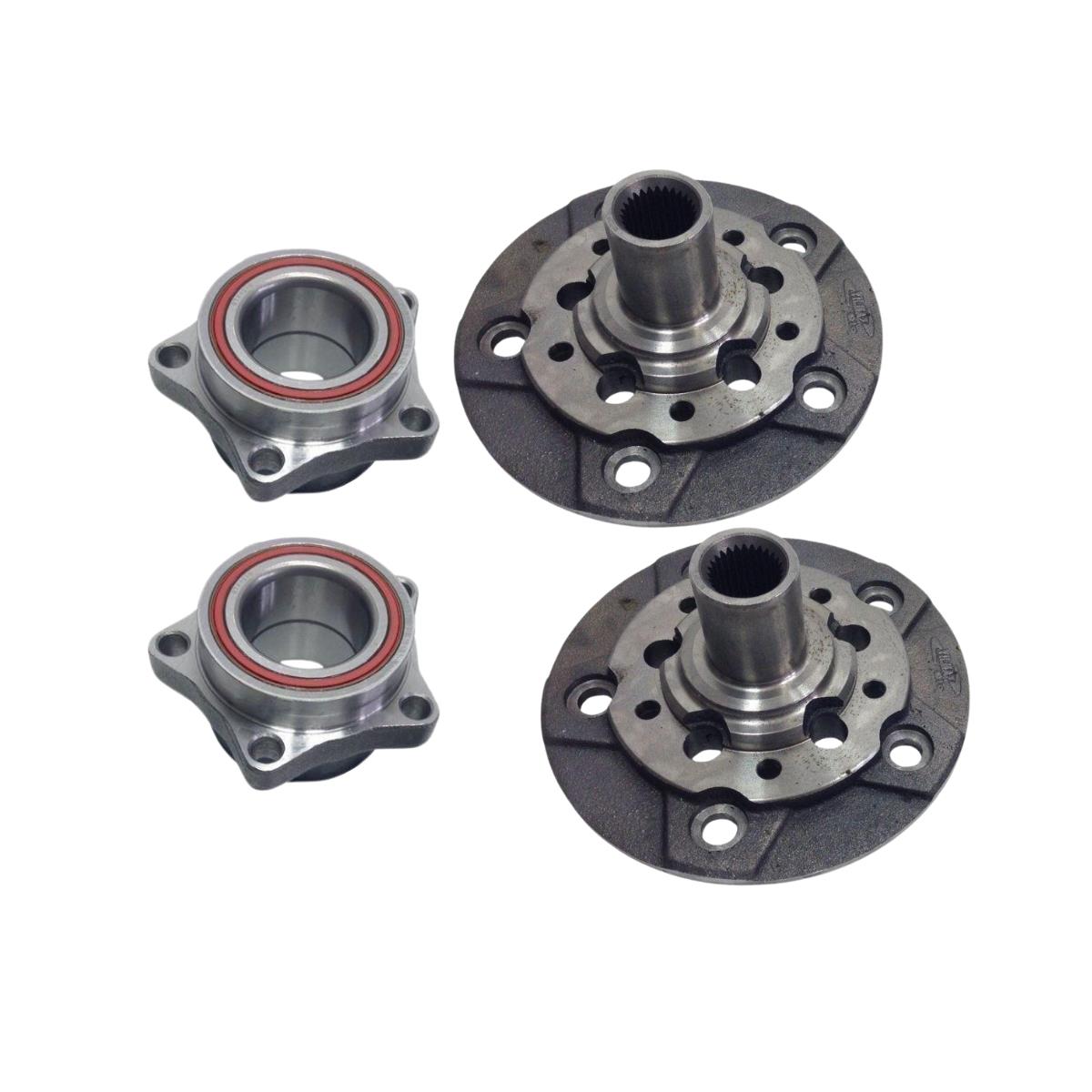 A Pair Of Brand New Front Hub & Bearing Ford Transit Mk7 2006 Single Rear Wheel