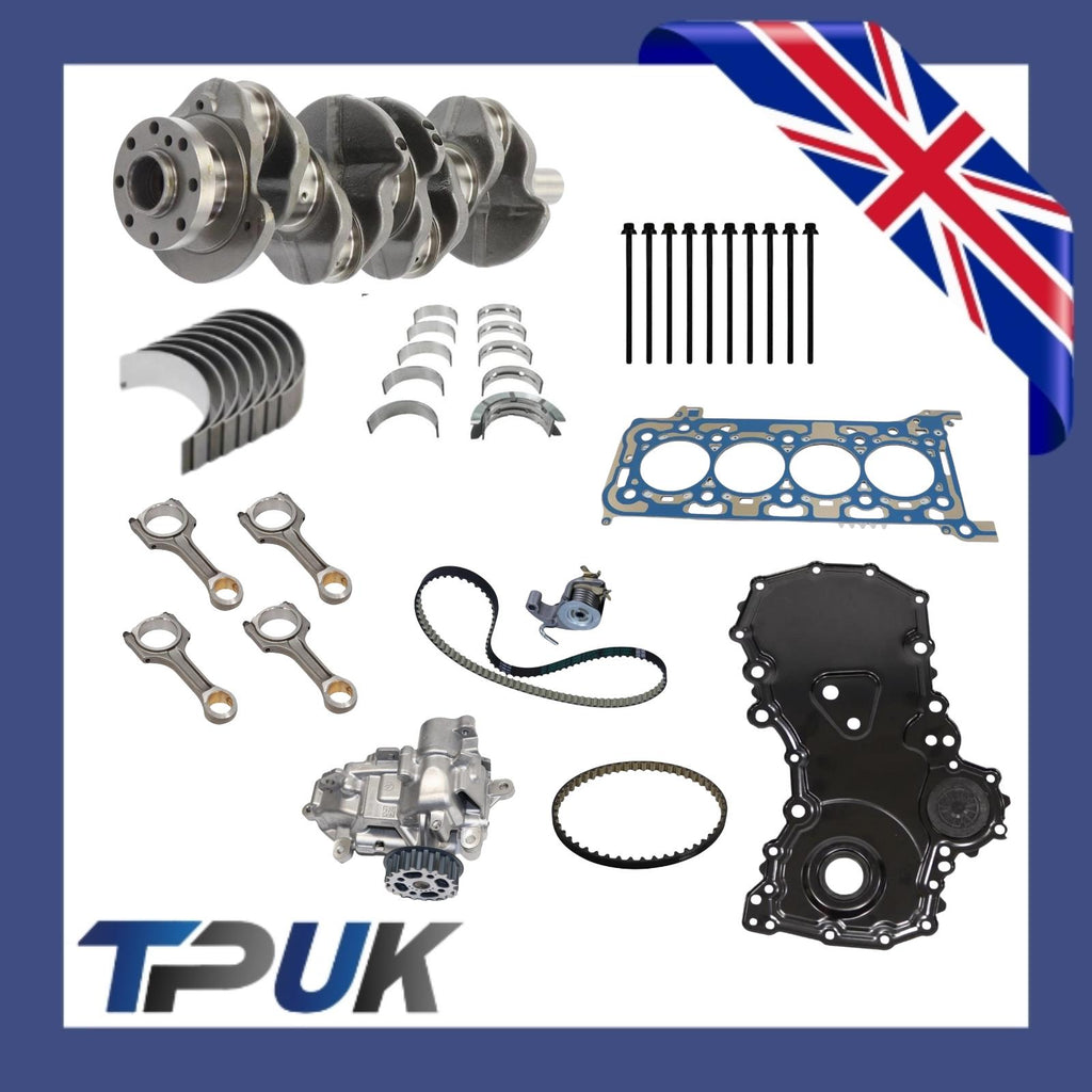 Transit Mk8 Custom 2.0 Fwd Rwd 2016 On Crankshaft Rebuild And Timing Belt Kit