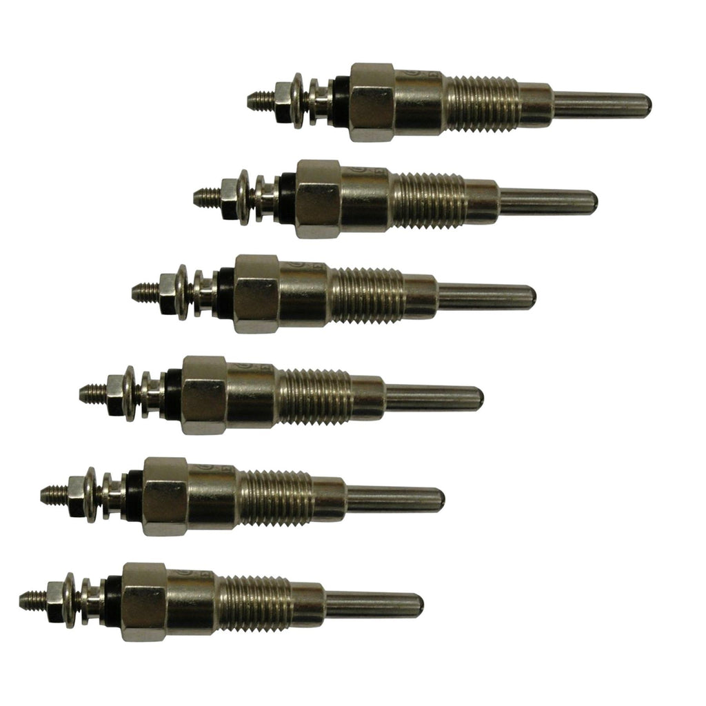Glow Plugs For Nissan Pick Up 2.5 1983-1986 Per 6 11065-34W00 Cgp026