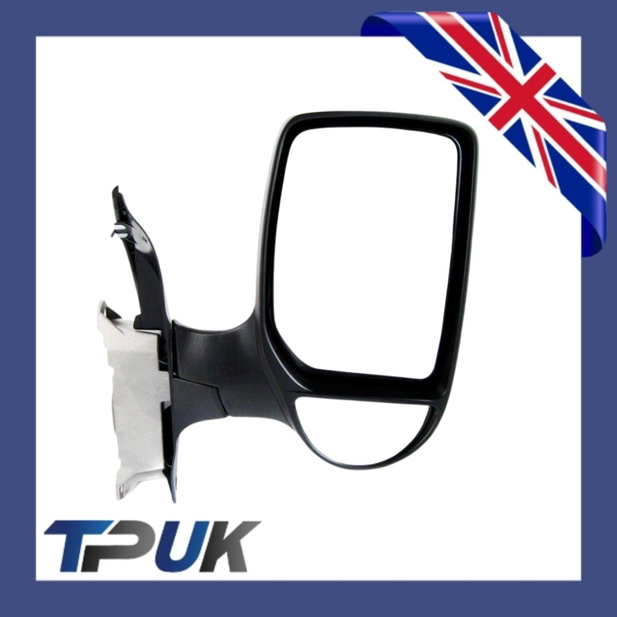 Ford Transit Mk6 Mk7 Complete Door Mirror 2000 - 2014 Right Drivers Side Manual