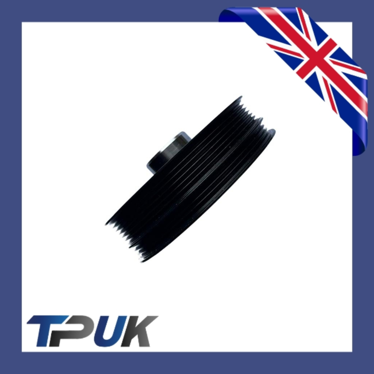Crankshaft Pulley For Ford Transit Custom 2.0 Fwd Ecoblue Adblue 2016 On Belt