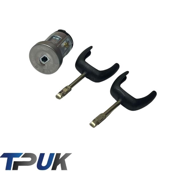 FORD TRANSIT MK7 IGNITION BARREL CYLINDER REPAIR KIT & 2 KEYS 2006 ON