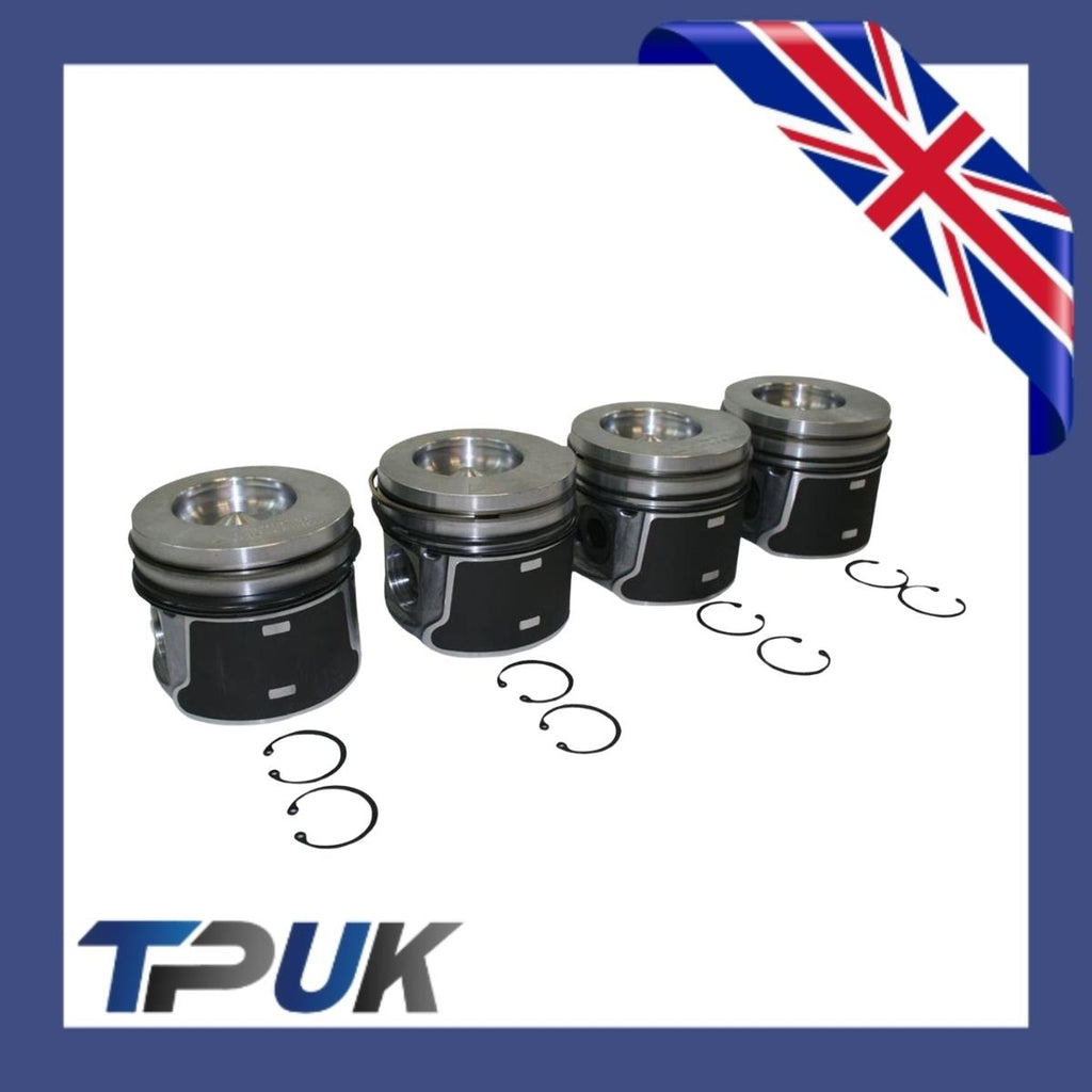 Transit Connect S-Max Smax 1.8 Tdci 2006 On Brand New Pistons Piston Set Of 4