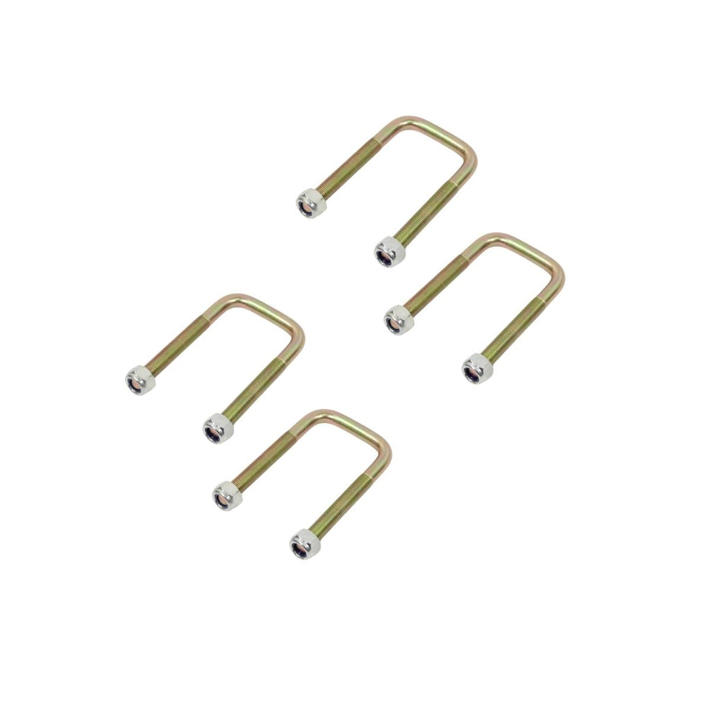 4 Leaf Spring U Bolts Ford Transit Mk4 Mk5 Mk6 1985-2006 Fits 1 To 3 Leaf Set