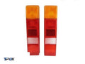 Transit Flatbed Luton Rear Lamp Light Lens Pair (2) Brand New
