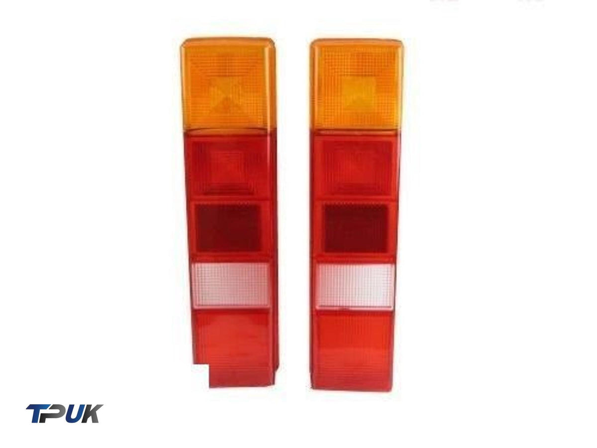Transit Flatbed Luton Rear Lamp Light Lens Pair (2) Brand New