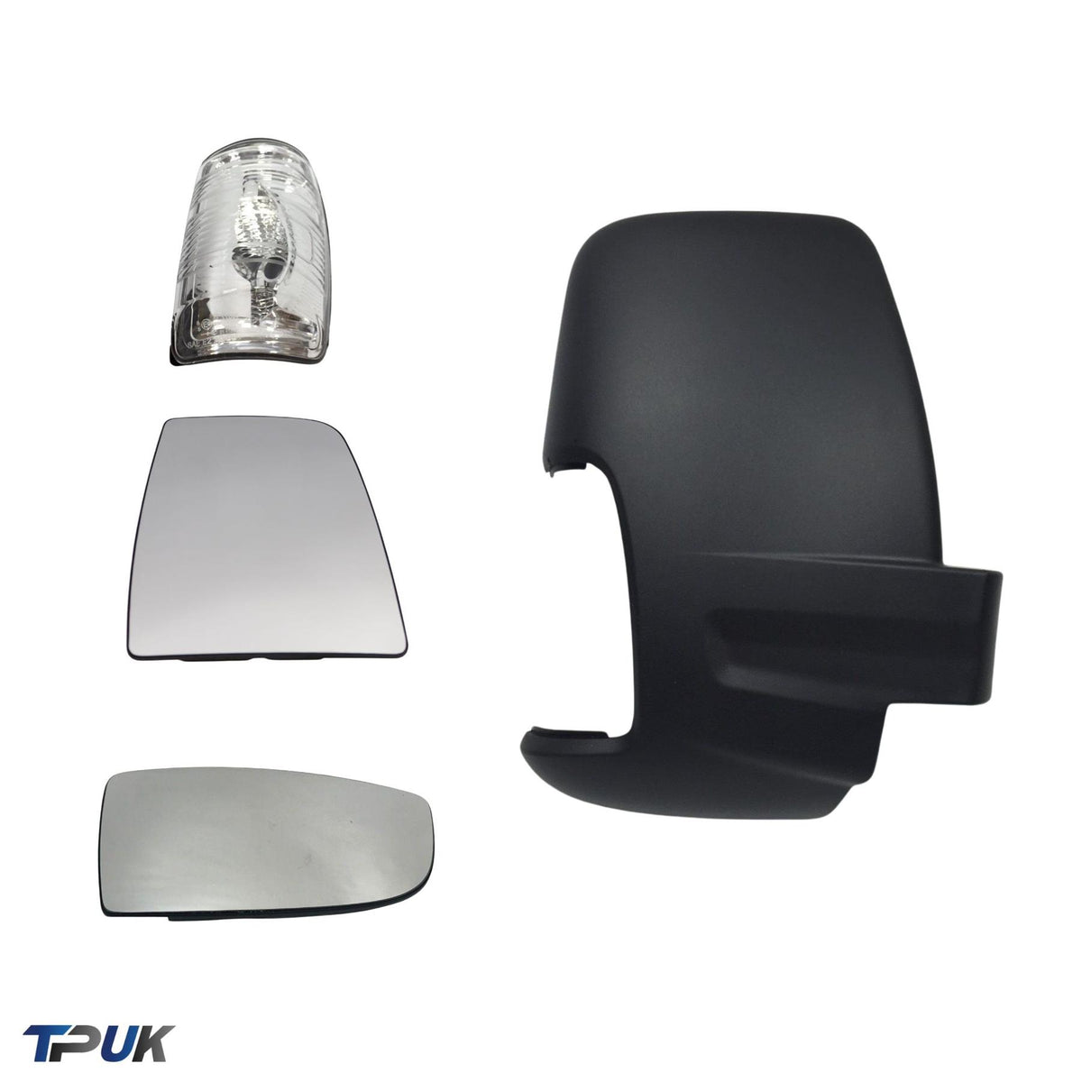 Right Wing Mirror Complete Set For Ford Transit Mk8 2.0 2.2 Ecoblue 2013 On
