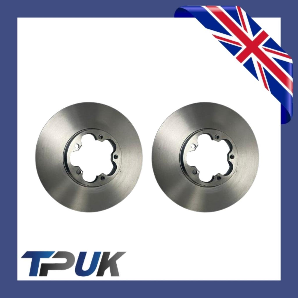 Front Brake Disc Ford Transit Mk8 Rwd 2.2 2.0 Twin Rear Wheel 308Mm Pair