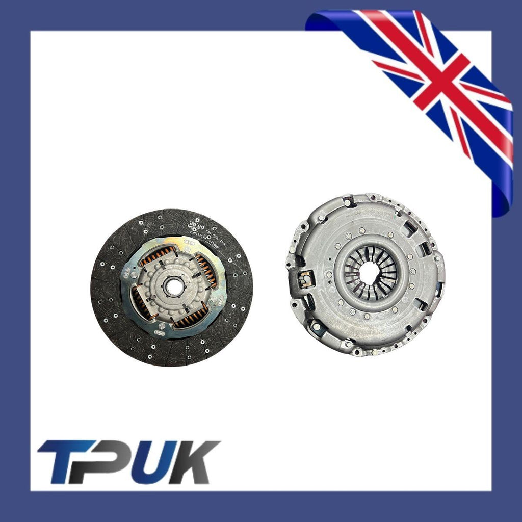 2 Piece Valeo Clutch Kit For Ford Transit Mk8 2.0 Rwd 2016 on For Solid Flywheel