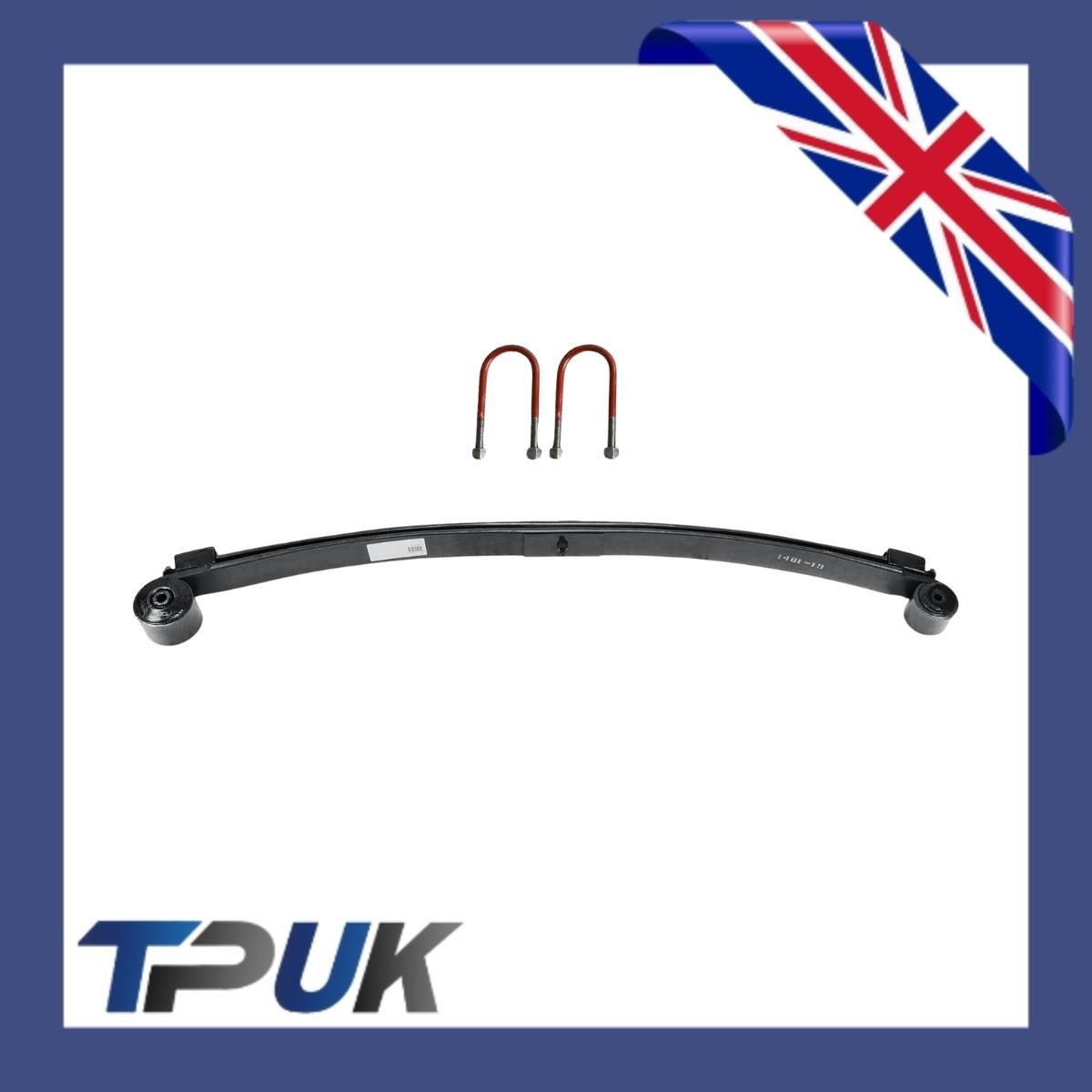 Ford Transit Leaf Spring Mk8 (2) U Bolts Double 2.0 2.2 Rwd 14 > 76Mm Heavy Duty